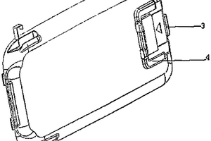 隱蔽式充電極片的對(duì)講機(jī)電池充電結(jié)構(gòu)