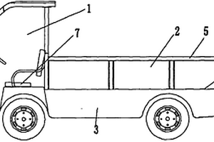 電動兩座平板載貨車