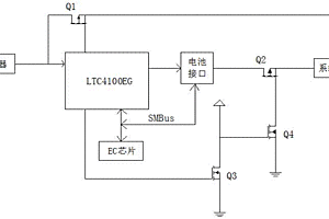 基于充電管理芯片的電源輸出控制切換電路