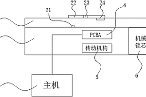 兩級(jí)互鎖功能的智能鎖