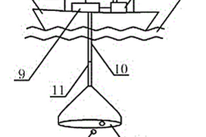 在海洋冷泉區(qū)探測(cè)可燃冰礦散發(fā)的氣體的水下勘探裝置