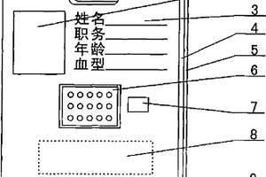 井下人員定位識別卡