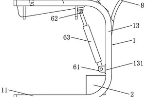 醫(yī)院使用的新式嬰兒車(chē)結(jié)構(gòu)