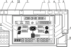 支持全信息展示的光伏儲能逆變器顯示模塊