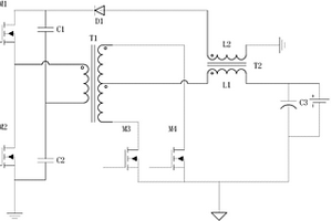 推挽半橋式雙向直流變換器