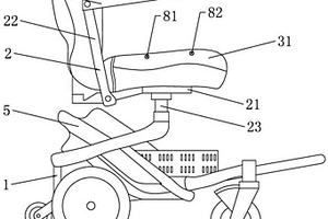 具有健康監(jiān)測(cè)功能的電動(dòng)輪椅車