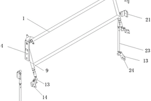 客車倉(cāng)門大型平移機(jī)構(gòu)