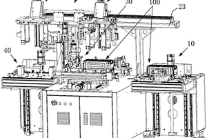 電池模塊包蓋焊接裝置的上料搬運(yùn)機(jī)構(gòu)
