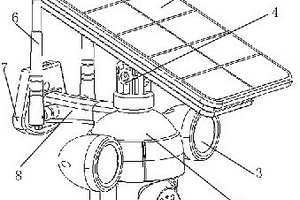 帶太陽(yáng)能板的攝像監(jiān)控裝置