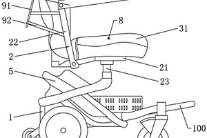 結(jié)構(gòu)改良的電動(dòng)輪椅車(chē)