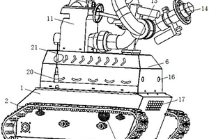 氫燃料動力消防機器人