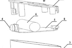 圓形人體感應(yīng)開(kāi)關(guān)充電式柜內(nèi)照明裝置