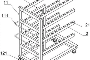 用于鋰離子隔膜卷的轉(zhuǎn)運貨架
