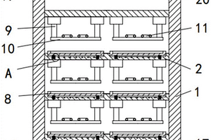 鋰電池極片烘烤裝置