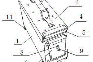 新型減震鋰電池用保護箱