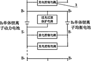 充放電自動均衡的鋰離子動力電池串聯(lián)電池組