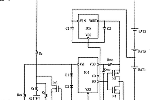 動(dòng)力鋰離子電池的放電狀態(tài)過流保護(hù)電路