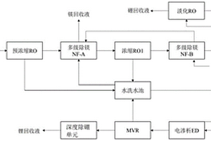 鹽湖鹵水提鋰系統(tǒng)及工藝