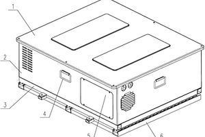 用于新能源汽車的快換鋰電池箱總成