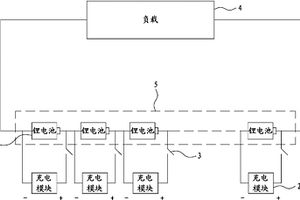 給串聯(lián)鋰電池組中的單體電池充電裝置