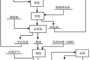 從P507萃余液中提取制備電池級(jí)碳酸鋰的方法及萃取裝置