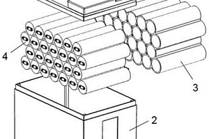 將圓柱鋰電池裝入鉛酸殼體內(nèi)的固定結(jié)構(gòu)