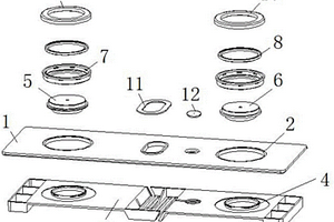 高密封型鋰電池蓋板組件