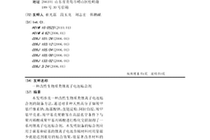 改性生物質(zhì)類(lèi)鋰離子電池粘合劑