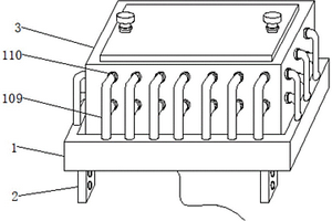 汽車(chē)鋰電池安裝底座的散熱機(jī)構(gòu)