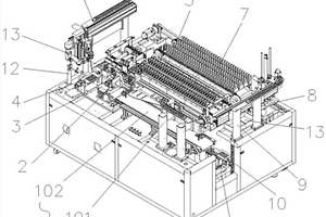 軟包鋰電池化成上下料裝置
