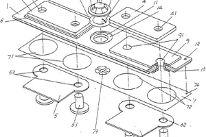 極板式鋰電池殼體用的蓋板