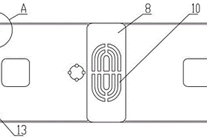 具有安全熱熔結(jié)構(gòu)的方形鋰電池頂蓋組件