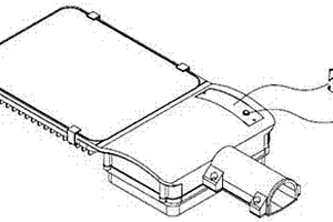 鋰電池路燈燈頭