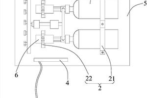 預(yù)置式混合氣體鋰電池箱火災(zāi)報警和防護(hù)裝置及其工作方法