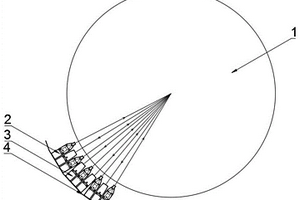 進(jìn)風(fēng)回風(fēng)嘴組件及鋰離子電池隔膜背面高效冷卻裝置