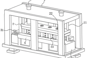用于鋰電池殼體生產(chǎn)的分級沖壓裝置