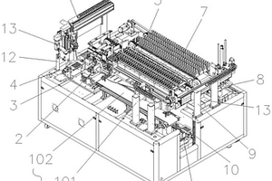 軟包鋰電池化成上下料裝置