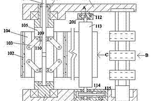 便于手動(dòng)調(diào)節(jié)的鋰電池極片模切機(jī)用刀模裝置