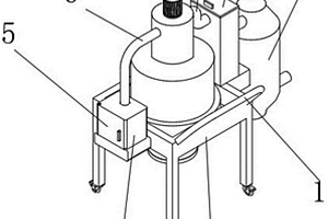 鋰離子電池負(fù)極材料燒吸料裝置