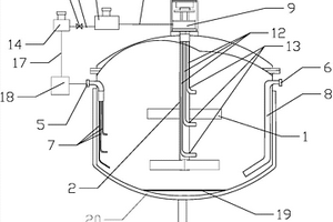 用于尿素還原法制備溴化鋰的反應(yīng)裝置