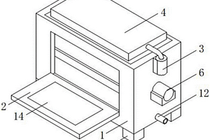 鋰電池的極片烘烤裝置