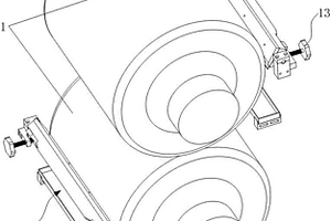 鋰電池極片對輥機的刮輥機構(gòu)