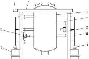 具有快速降溫功能的鋰電池負極材料生產爐