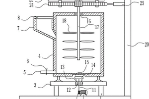 鋰電池制作工藝用原料高效攪拌裝置
