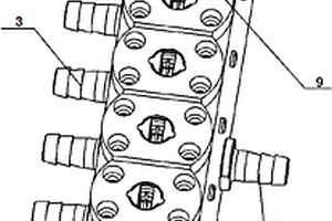 汽車鋰電池箱滅火用閥體轉(zhuǎn)換裝置