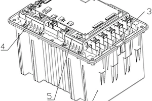 新能源電動(dòng)車用具有插拔結(jié)構(gòu)的智能鋰電池包