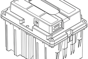 新能源電動(dòng)車用具有散熱結(jié)構(gòu)的智能鋰電池包