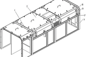 動力鋰電池柜體安裝結(jié)構(gòu)