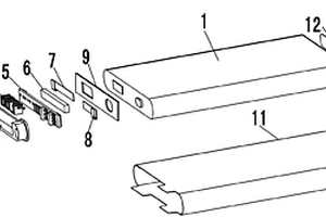 適用于自動化生產的二次灌膠鋰離子電池