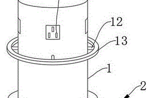 含多向插口的鋰電池充電樁